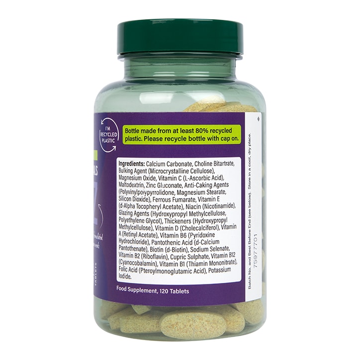 Holland & Barrett High Strength ABC to Z Vegan Multivitamins 120 Tablets